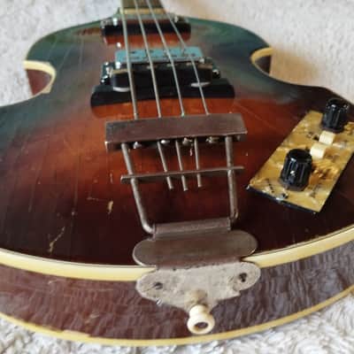 Hofner original vintage 1960's Violin/ Beatle Bass 500/1 image 14