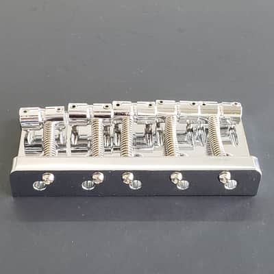 5 String Bass Bridge Chrome image 2