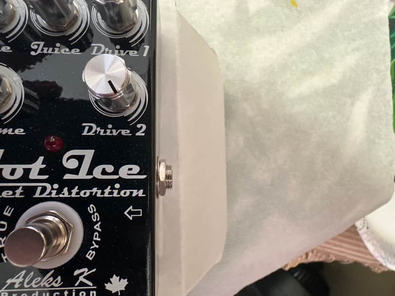 ALEKS K Production Hot ice, overdrive and distortion pedal MINT image 1