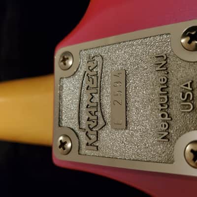 Kramer Pacer Deluxe HSH Late 80s Wine Red.... Pink To Me image 6