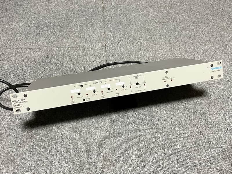 Furman HDS-6 Headphone Distribution System 2000s - White image 1