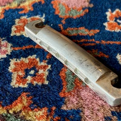 1968 1969 Gibson Les Paul Stoptail Tailpiece Aluminum lightweight image 5