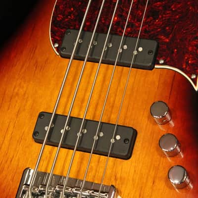 Miura Guitars U.S.A. MB-2 5st w/ Nordstrand Big Single Pickups (Alder / 3TS) image 3