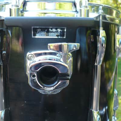 1999 Pearl Export Select Ebony Mist Rare- Mahogany/Poplar/Birch Shells image 13