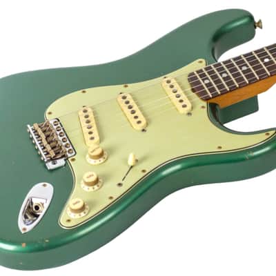 New Fender Custom Shop Andy Hicks Masterbuilt '64 Fat Strat Journeyman Sherwood Metallic #AH0237 image 2