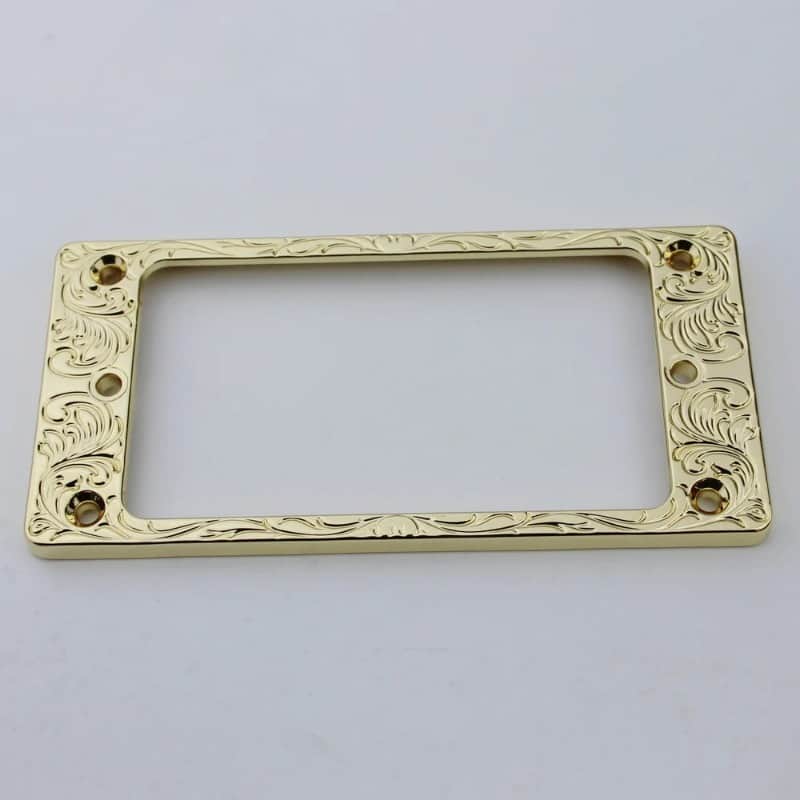 Electric Guitar or Bass Humbucker Pickups Cover Frame Flat Top Pickup Mounting Rings image 1