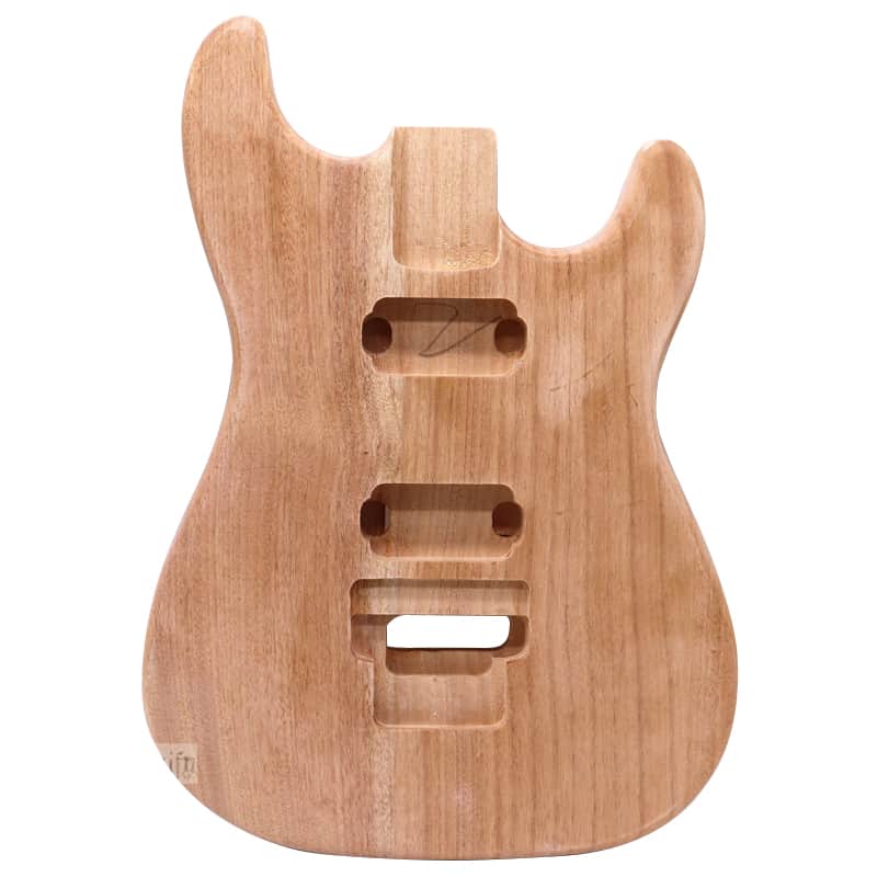 ST Guitar Body Okoume Wood Electric Guitar Barrel Guitar Accessories image 1