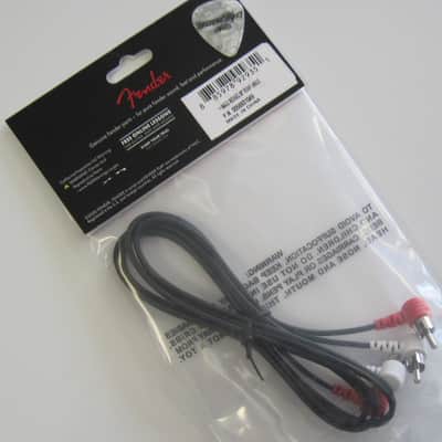 Fender Amp Reverb Cables 48” Right Angle 0056931049 image 3