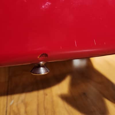 Vintage 1986 Squier MIJ Standard Stratocaster Rosewood Fretboard Torino Red w/ Fender USA OHSC image 22