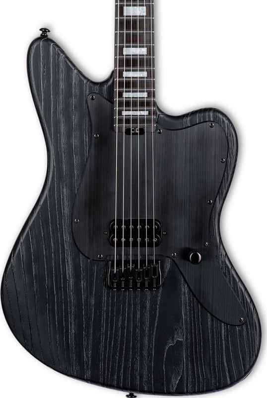ESP LTD XJ-1 HT Electric Guitar, Ebony Fingerboard, Black Blast image 1