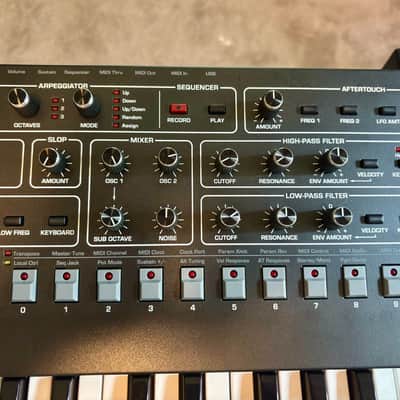 Sequential Prophet-6 49-Key 6-Voice Polyphonic Synthesizer 2018 - 2020 - Black with Wood Sides image 15