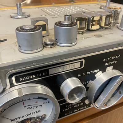 NAGRA III reel tu reel original RAI image 10