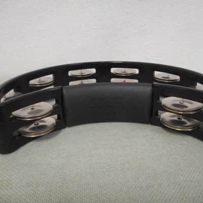 RhythmTech RT1010 Handheld Tambourine Black image 2