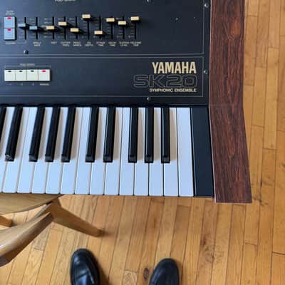 Yamaha SK-20 Symphonic Ensemble Synthesizer 1979 - 1980 - Black image 2