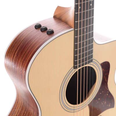 214ce Grand Auditorium Acoustic/Electric Guitar Natural w/GigBag image 5