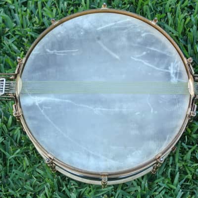 ORIGINAL Ludwig & Ludwig 5x14 BLACK BEAUTY SUPER SENSITIVE w TOP & BOTTOM Snare Wires image 9