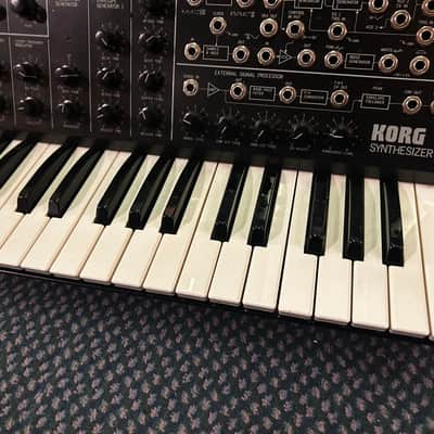 Korg MS-20 mk2 classic monosynth 1982 excellent condition in box with manuals and original leads image 4