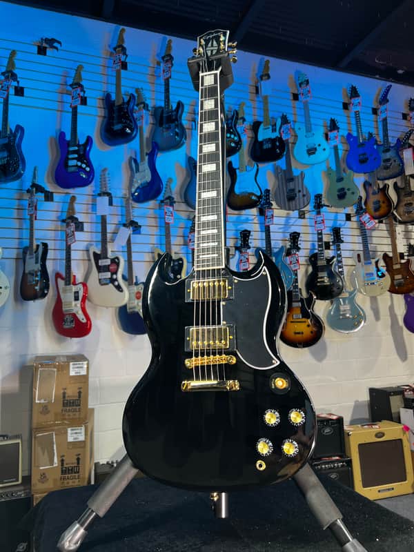 Epiphone SG CUSTOM - EBONY Authorized Dealer Free Shipping! 699 image 1