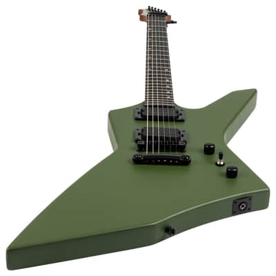 Spira X-400 MGR X-400 Series X-Style Roasted Poplar Body Canadian Roasted Maple Neck 6-String Electric Guitar image 5