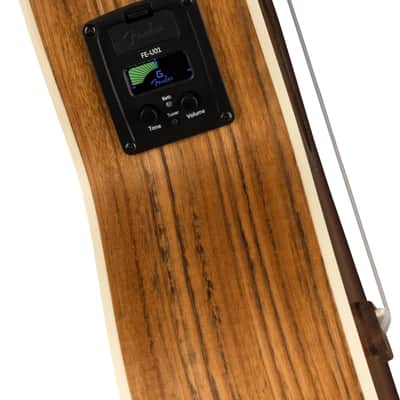 Fender Rincon Tenor Electro Ukulele, Rincon Aged Cognac Burst Incl Gig Bag image 3