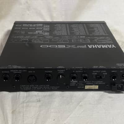 YAMAHA FX500 Simul-Effect Processor w/ power supply New internal battery image 3