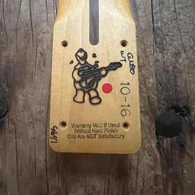Warmoth Telecaster Snakehead Neck - Vintage Tint Satin Nitro image 5