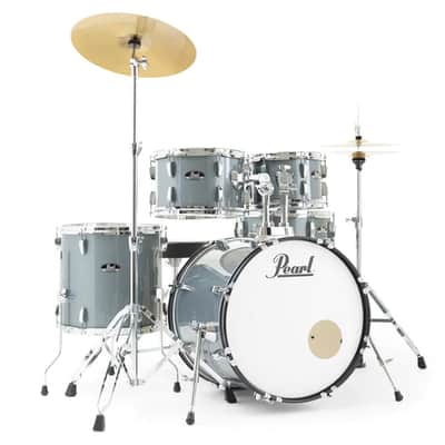 Pearl RS525SCC RoadShow Series 5-Piece Kit W/ Hardware & Cymbals-#703 Aqua Blue Glitter image 13