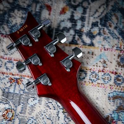 2005 PRS Paul Reed Smith Custom 22 20th Anniversary Dark Cherry Sunburst image 19