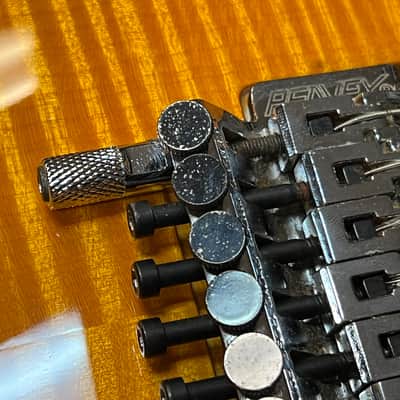 2000 Peavey EVH Wolfgang Floyd Rose flame maple Amber image 6