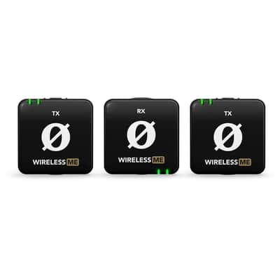 RODE Wireless ME Dual Compact Wireless Microphone System, Black image 1