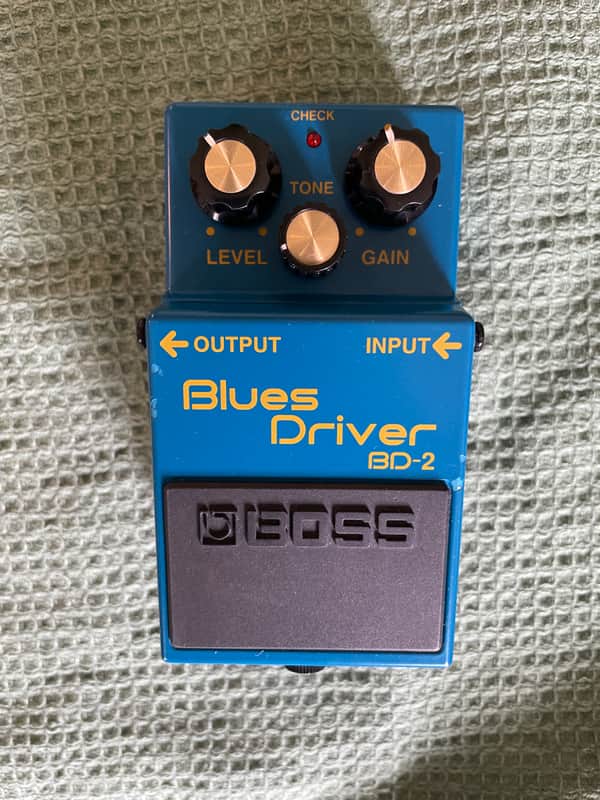 Boss BD-2 Blues Driver (Silver Label) 1995 - Present - Blue image 1