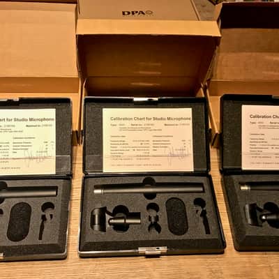 3x DPA 4003 versatile omnidirectional microphones, factory matched w/ consecutive serial numbers image 2