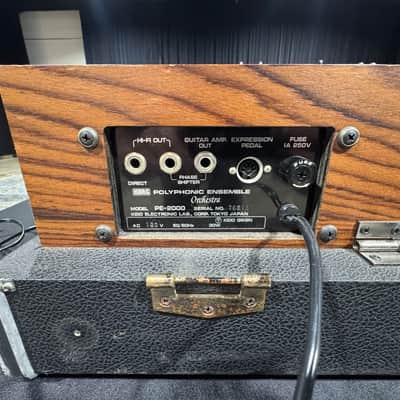 Korg Poly Ensemble P 60-Key Polyphonic Orchestral Synthesizer 1970s - Black image 6