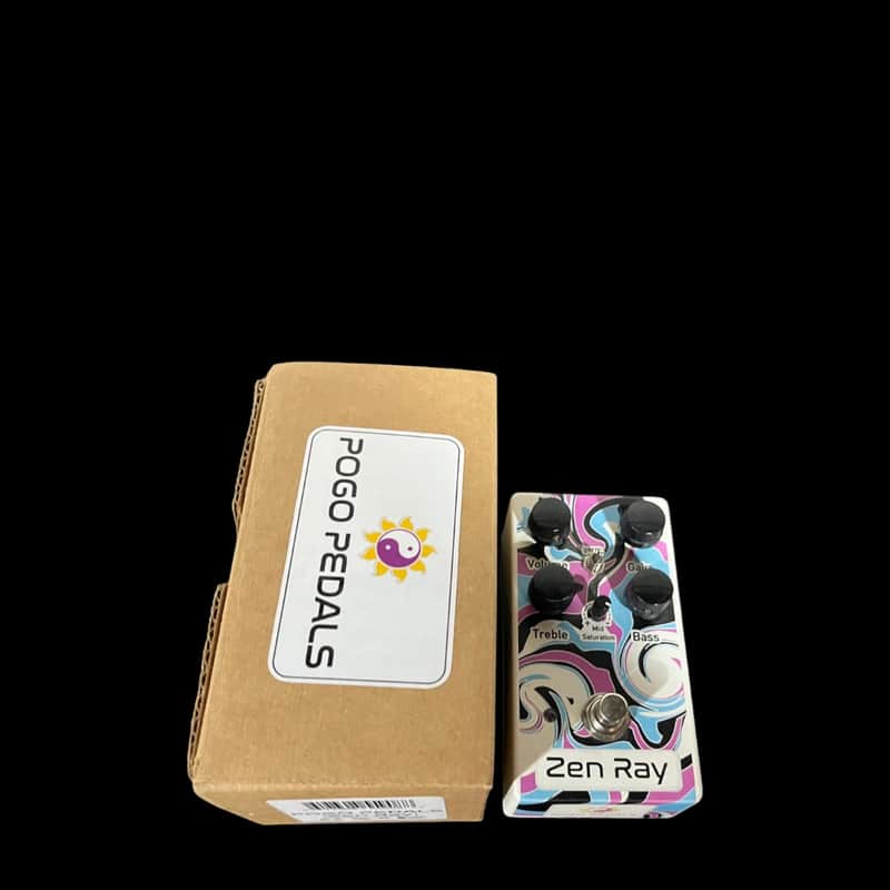 Pogo Pedals Zen Ray Overdrive 2020 - 2021 - Purple / Blue X15117 image 1