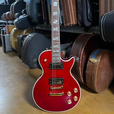 LP-Style Electric Guitar – Flamed Maple Top – Gold Hardware image 2