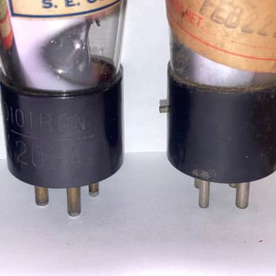 5 - 01A CX-301-A, UX-201-A, SX-201-A Globe Tubes, Tested, RCA, Sylvania and More image 3