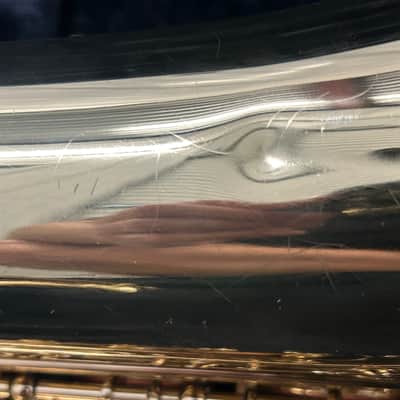 Selmer TS600L Student-Level Tenor Saxophone 2010s - Clear Lacquer Brass image 4