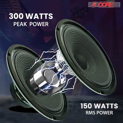 5 Core 12 Inch Guitar Speaker 300W Replacement 16 Ohm Amplifier Cabinet Driver image 8