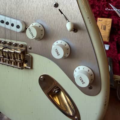 2021 Fender Custom Shop ‘55 Stratocaster Relic - Aged Desert Tan image 6