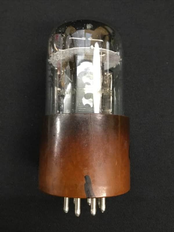 SYLVANIA 6L6WGC 5932 JAN Black Plate Brown Base POWER VACUUM TUBE Tested C.1841 image 1