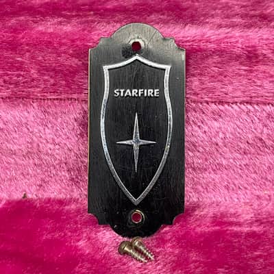 Vintage 1960's Guild Starfire Guitar Truss Rod Cover  SF-II-III-IV-V  Circa 1965 image 1