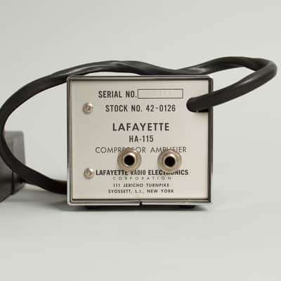 Lafayette  HA-115 Custom Modified for Tom Verlaine Amplifier Compressor Effect (1960), ser. #E1166. image 3