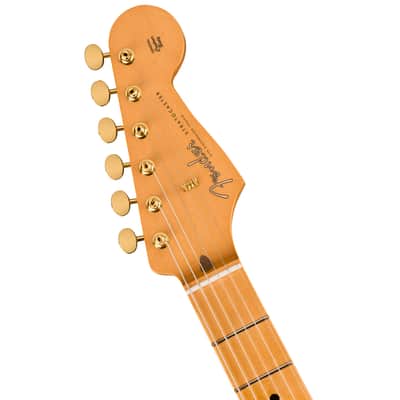 Fender Limited Edition Vintera III Late '50s Stratocaster Guitar (White Blonde) image 5