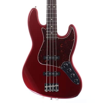 Fender Mexico Deluxe Active Jazz Bass Candy Apple Red [MX11036868] (04/09) image 7