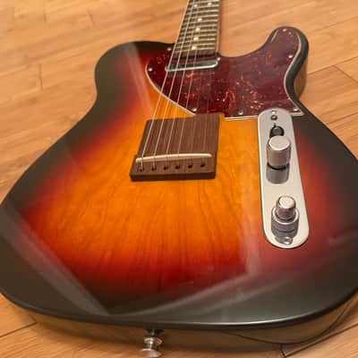 Fender Acoustasonic Telecaster 2009 - 3-Color Sunburst image 4