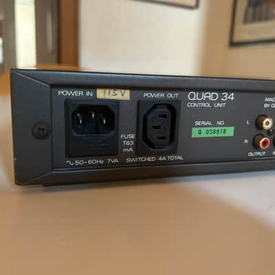 RARE Quad 909 Power Amp and 34 Preamp Audiophile Seperates Set, WORKS PERFECTLY image 14