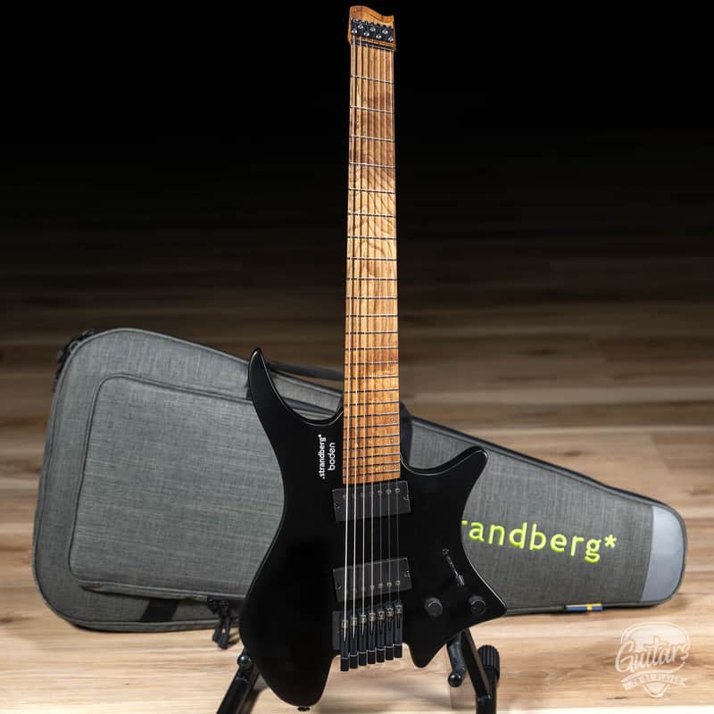 Strandberg Boden Standard N2.7 7 String Headless – Black Satin Metallic image 1
