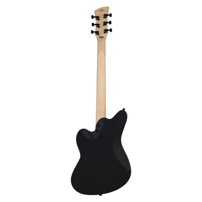Jackson X Series Surfcaster SC HT6 6-String Right-Handed Electric Guitar with Poplar Body, Bolt-On Maple Neck, and Laurel Fingerboard (Satin Black) image 2