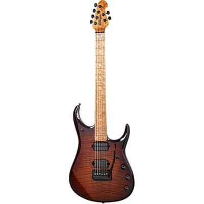 Ernie Ball Music Man Signature John Petrucci JP15 6-String Electric Guitar - Amber Waves Quilt image 2