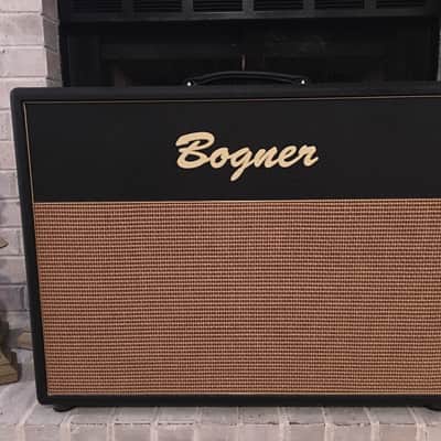 Bogner 2x12 Cabinet Tolex / Wheat Grill image 1